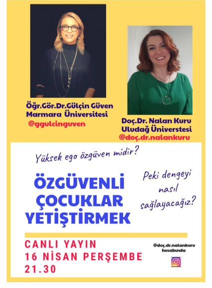Özgüvenli Çocuklar Yetiştirmek Söyleşisi