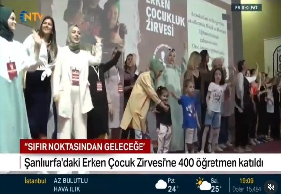 1. Şanlıurfa Erken Çocukluk Zirvesi NTV Röportaj