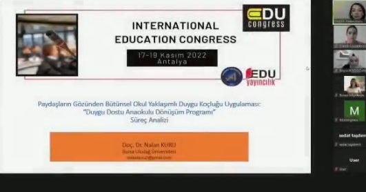 Duygu Dostu Okul Dönüşüm Programı-  Edu Kongre Sunumu