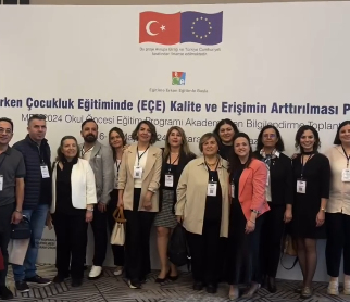 Erken Çocuklukta Kalite ve Erişimin Arttırılması Projesi kapsamında güncellenen 2024 Okul Öncesi Eğitim programının akademisyenler için tanıtım toplantısı gerçekleşti..