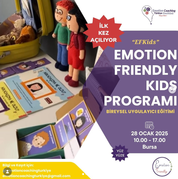 EFKids Programı Bireysel Uygulayıcı Eğitimi başvuruları başladı!