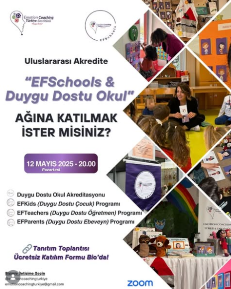 Uluslararası Akredite “EFSchools & Duygu Dostu Okul” Tanıtım Toplantısı