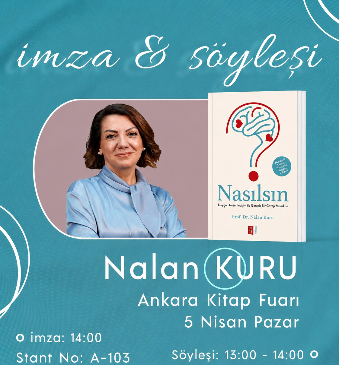 5 Nisan’da Ankara’dayız!